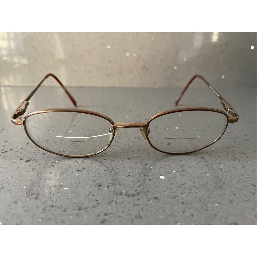 Titmus EXT6 Brown Eyeglasses Frames ONLY Titanium-100 INM C009 Z87 49-19 CS60